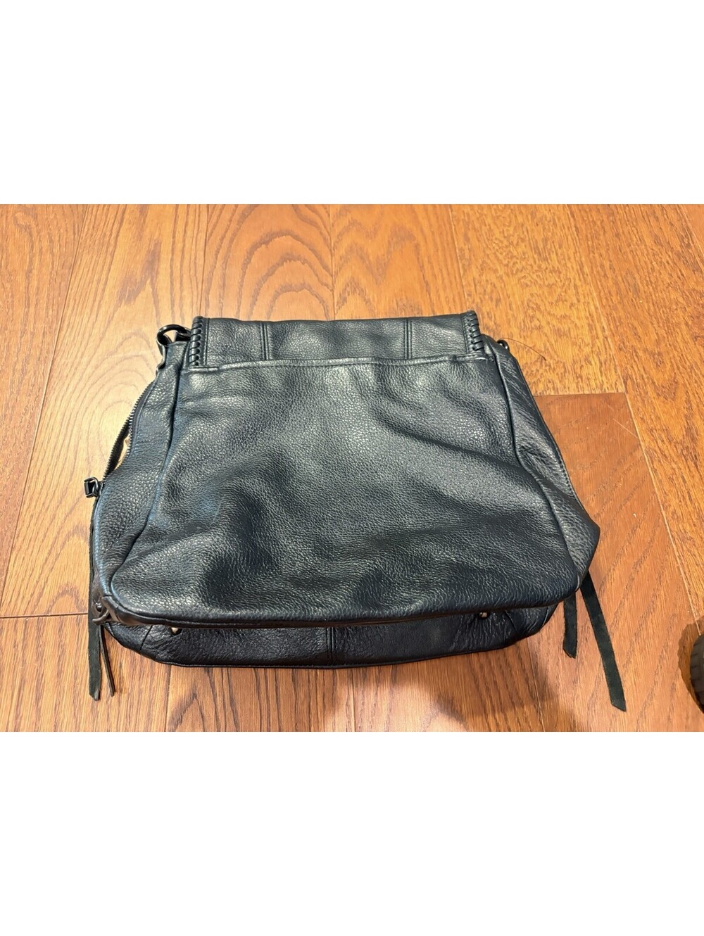 Aimee Kestenberg Black Leather Shoulder Crossbody Bag - Picture 5 of 10